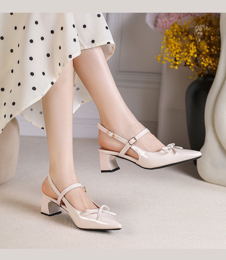Korean Daily Wear Bow Mid-heels Woman Fashion 2026 - Image 24